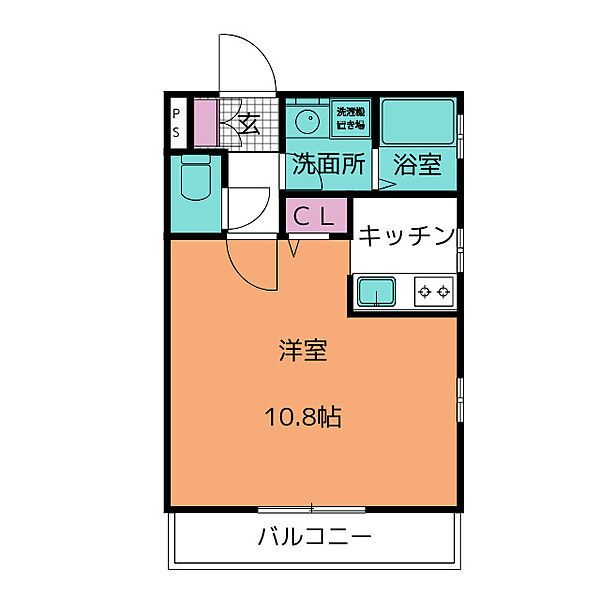 Ｃｕｏｒｅ　Ｒｉｃｃｏ 301｜愛知県豊川市国府町豊成(賃貸アパート1K・3階・28.03㎡)の写真 その2