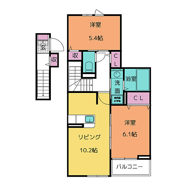 同じ建物の物件間取り写真 - ID:223032674706