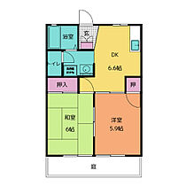 ボヌール一陽　Ａ棟  ｜ 愛知県新城市川田字本宮道（賃貸アパート2DK・1階・38.83㎡） その2