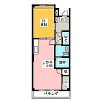 ウィングス曙  ｜ 愛知県豊川市曙町１丁目（賃貸マンション1LDK・2階・45.00㎡） その2