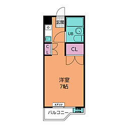 間取図画像 ワンルーム