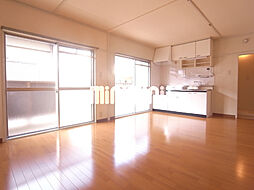 コーポ今村 2階2LDKのリビング/ダイニング