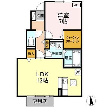 セジュール桜井B_間取り_0