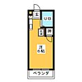 ダイヤモンドハウス3階2.5万円