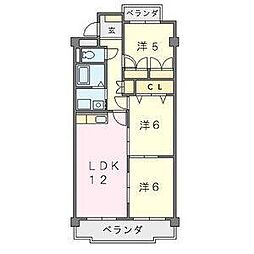 エトワールつかさ 3LDKの間取図画像