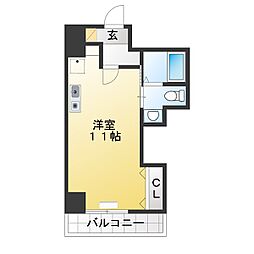 間取図画像 ワンルーム
