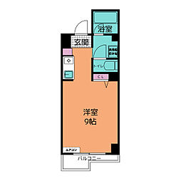 フジビル・新安城 ワンルームの間取図画像