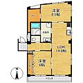 八幡マンション4階6.7万円