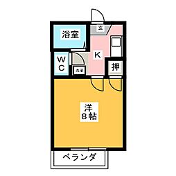 間取図画像 1K