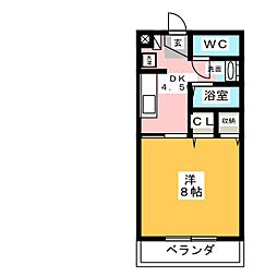 間取図画像 1DK