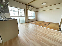 知立団地34棟 2階3DKのリビング/ダイニング