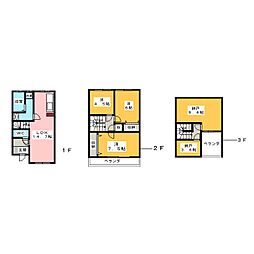 エトワール　Ｓ 1階3SLDKの間取り