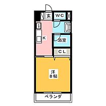 サープラスワンムラセ  ｜ 愛知県岩倉市大市場町郷前（賃貸マンション1K・1階・28.00㎡） その2