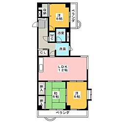 間取図画像 3LDK