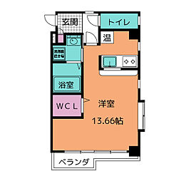 間取図画像 ワンルーム