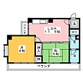 花自紅三郷マンション5階6.4万円
