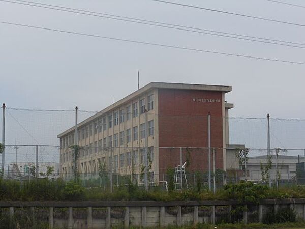 画像25:中学校「蟹江町立蟹江北中学校まで712m」