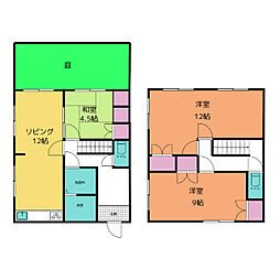 積水ハウスDIY大型一軒家 1階3LDKの間取り