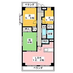 ルミエール 3LDKの間取図画像