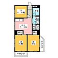 蟹江ハイツ3階5.5万円