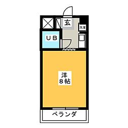 間取図画像 1K