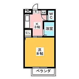 間取図画像 1K