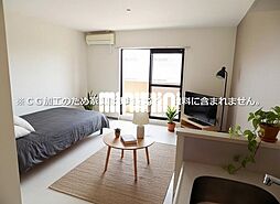 プランドール・アイ 2階ワンルームのリビング/ダイニング