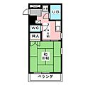 大嶽弥富マンション4階4.0万円