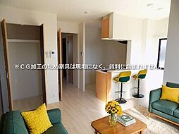 ル・エミフト　ドュ 202 2階1LDKのリビング/ダイニング