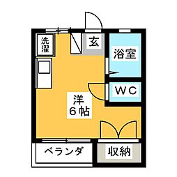 間取図画像 ワンルーム