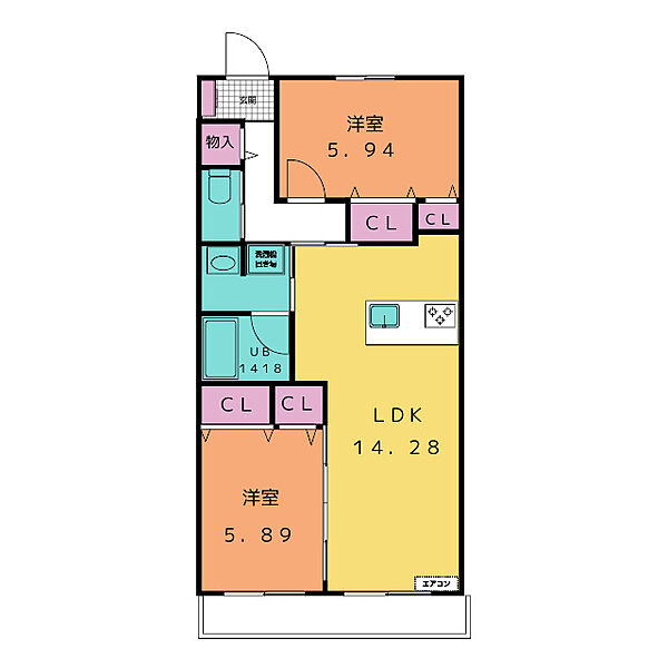 同じ建物の物件間取り写真 - ID:222015695611