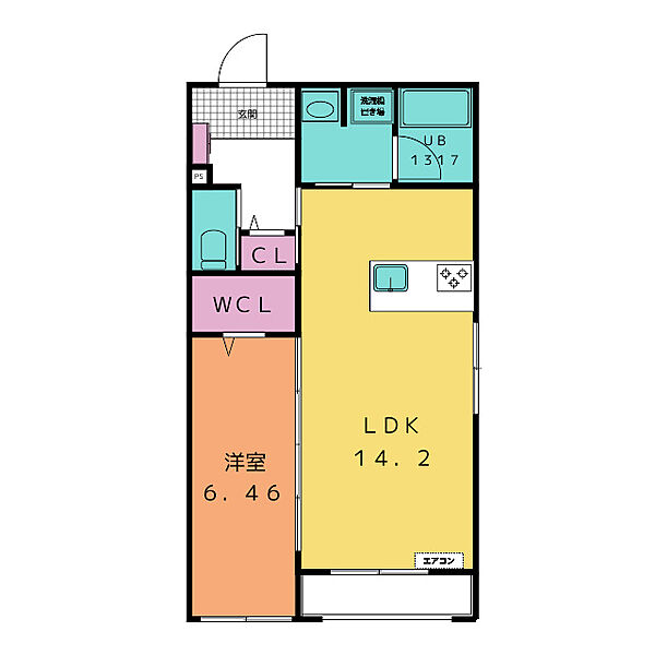 同じ建物の物件間取り写真 - ID:222015695727