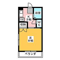 ＣＯＭＯＥＳＴＡせながわ  ｜ 静岡県静岡市葵区瀬名川２丁目（賃貸マンション1K・2階・23.10㎡） その2