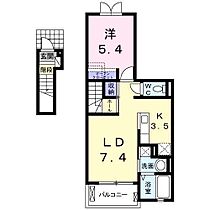 グレイス玉木田  ｜ 静岡県静岡市葵区瀬名川２丁目（賃貸アパート1LDK・2階・41.30㎡） その2