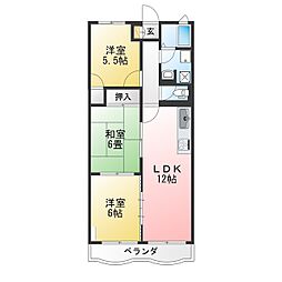 F・S・C 3LDKの間取図画像