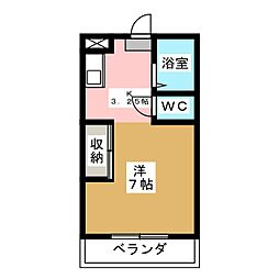 間取図画像 1K
