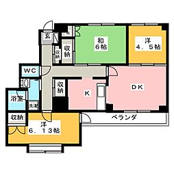 Select大岩 3LDKの間取図画像