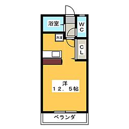 間取図画像 ワンルーム