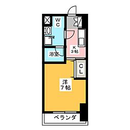 間取図画像 1K