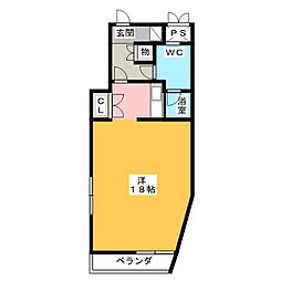 間取図画像 ワンルーム