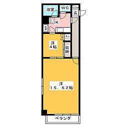 ARCO10 2Kの間取図画像
