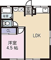 シティハイムマリモ 101 ｜ 静岡県浜松市中央区城北１丁目26-17（賃貸アパート1LDK・1階・34.54㎡） その2