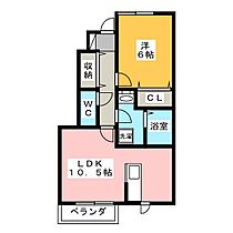 ロイヤルタウン染地台A、B、C、D  ｜ 静岡県浜松市浜名区染地台１丁目（賃貸アパート1LDK・1階・47.74㎡） その2