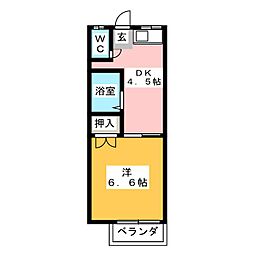間取図画像 1DK