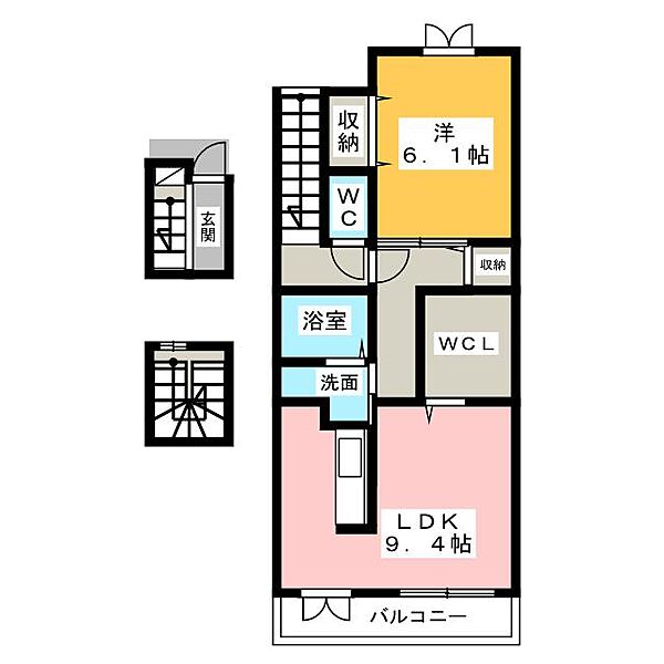 同じ建物の物件間取り写真 - ID:222016448875