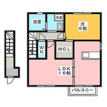 ルボアささがせＡ  ｜ 静岡県浜松市中央区篠ケ瀬町（賃貸アパート1LDK・2階・58.25㎡） その2