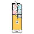 cassis4階4.5万円