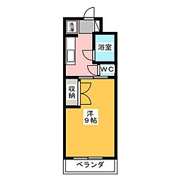間取図画像 1K