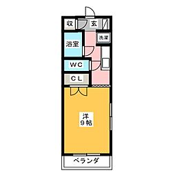 間取図画像 1K