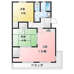 ハイツシャルマン 3LDKの間取図画像